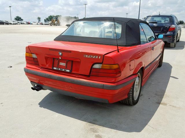 WBABK8324VET96472 - 1997 BMW 328 IC AUT RED photo 4