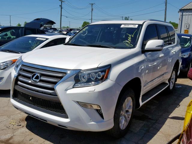 JTJBM7FX3H5168897 - 2017 LEXUS GX WHITE photo 2