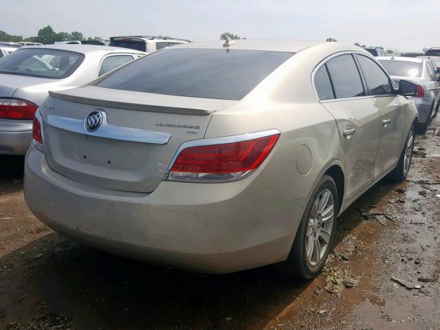 1G4GC5EC8BF395210 - 2011 BUICK LACROSSE C GOLD photo 4