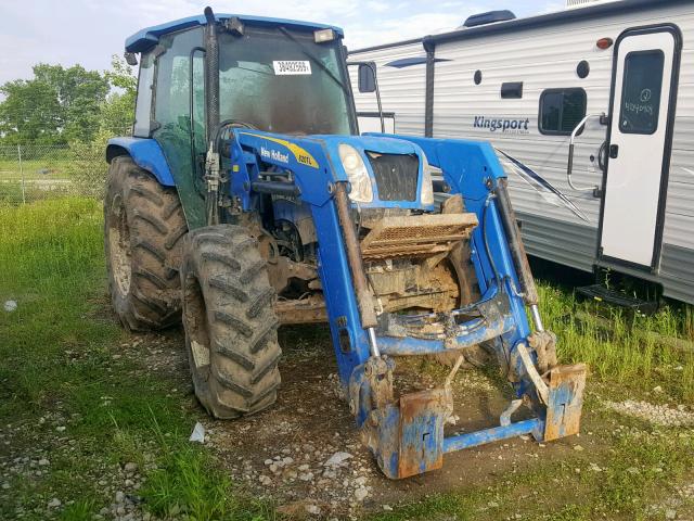 N0V1N38492569 - 2007 NEWH BACKHOE BLUE photo 1