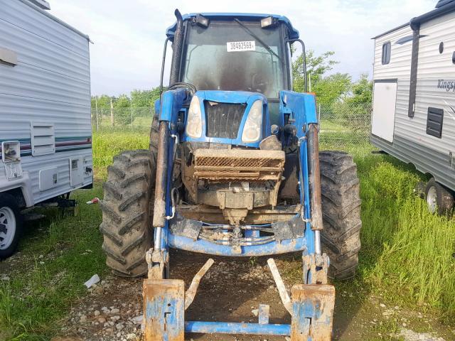 N0V1N38492569 - 2007 NEWH BACKHOE BLUE photo 10