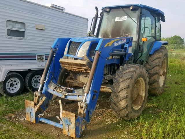 N0V1N38492569 - 2007 NEWH BACKHOE BLUE photo 2