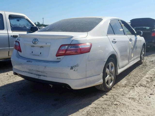 4T1BK46K37U514670 - 2007 TOYOTA CAMRY NEW WHITE photo 4