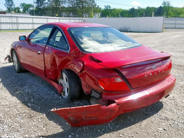 19UYA42642642A004 - 2002 ACURA 3.2CL TYPE RED photo 3