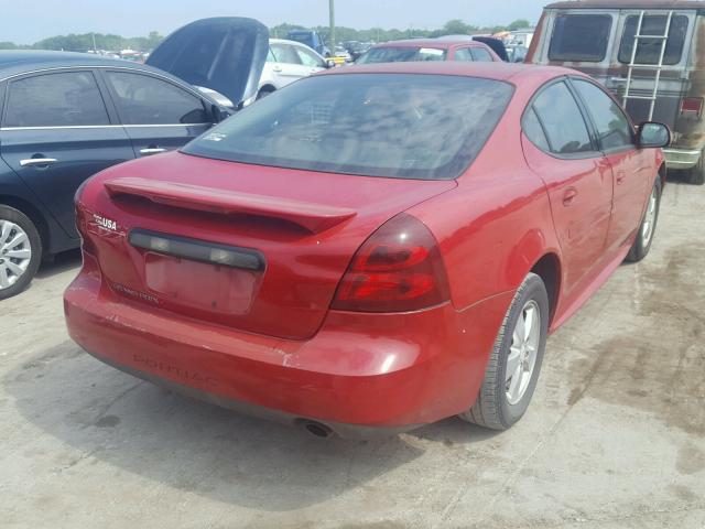 2G2WP552281122294 - 2008 PONTIAC GRAND PRIX 红色 照片 4