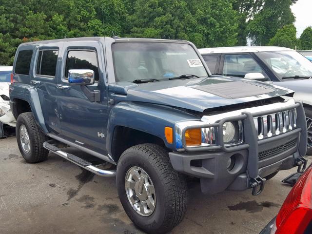 5GTDN136568141710 - 2006 HUMMER H3 BLUE photo 1