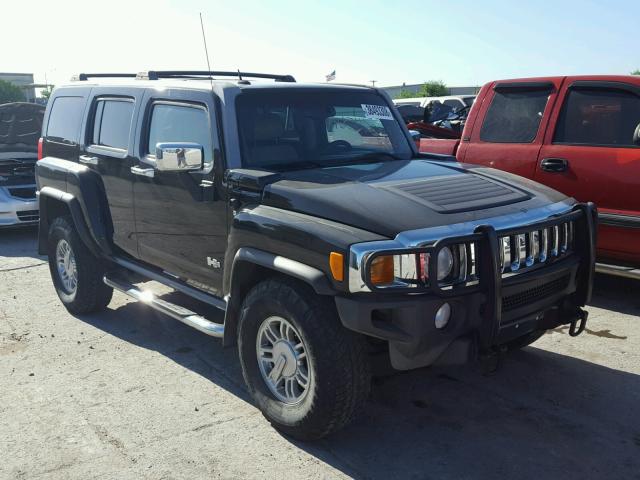 5GTDN13EX78105469 - 2007 HUMMER H3 BLACK photo 1