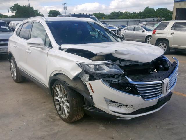 5LMCJ3C93GUJ24183 - 2016 LINCOLN MKC RESERV WHITE photo 1