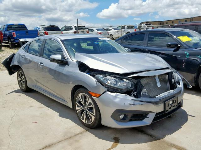 19XFC1F75GE011489 - 2016 HONDA CIVIC EXL 银色 照片 1