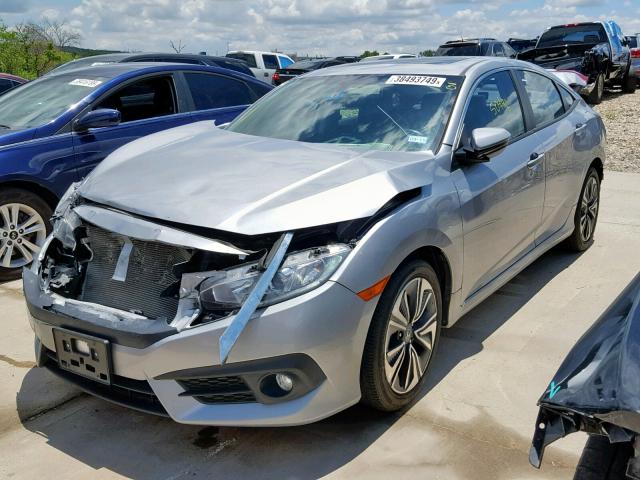 19XFC1F75GE011489 - 2016 HONDA CIVIC EXL 银色 照片 2