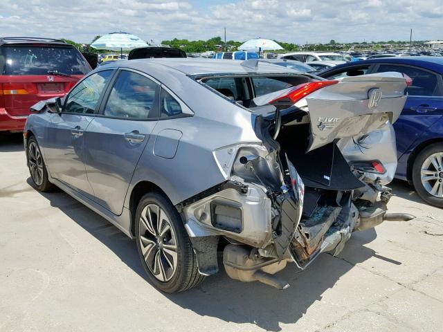 19XFC1F75GE011489 - 2016 HONDA CIVIC EXL 银色 照片 3
