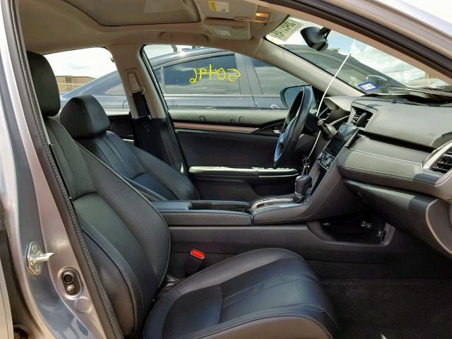 19XFC1F75GE011489 - 2016 HONDA CIVIC EXL 银色 照片 5