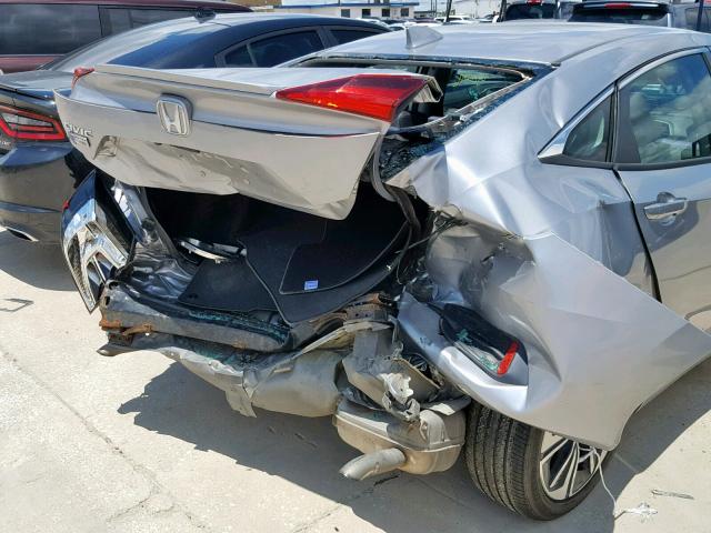 19XFC1F75GE011489 - 2016 HONDA CIVIC EXL 银色 照片 9