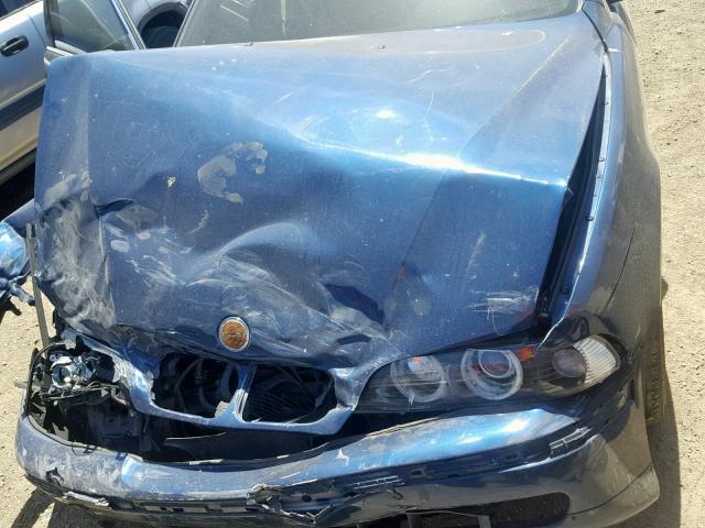 WBADR6333XGN90578 - 1999 BMW 540 IT AUT BLUE photo 7