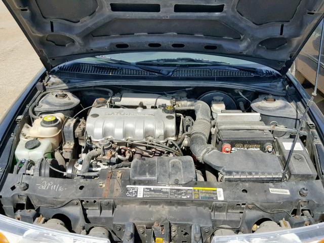 1G8ZH52872Z104588 - 2002 SATURN SL1 GREEN photo 7