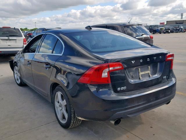 YV1622FS9C2099669 - 2012 VOLVO S60 T5 BLACK photo 3