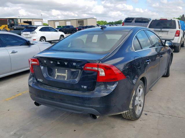 YV1622FS9C2099669 - 2012 VOLVO S60 T5 BLACK photo 4