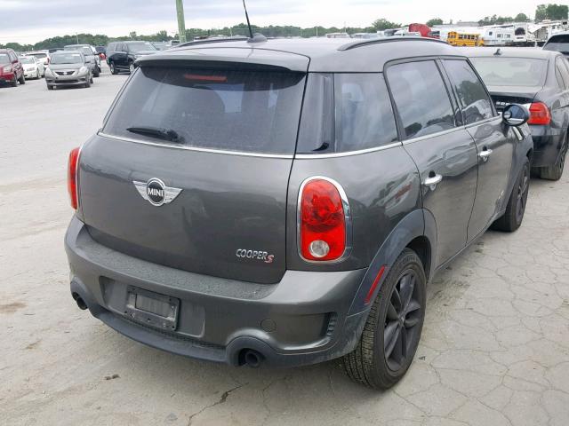 WMWZC5C54BWM10395 - 2011 MINI COOPER S C GRAY photo 4