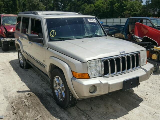 1J8HG48P77C633037 - 2007 JEEP COMMANDER SILVER photo 1