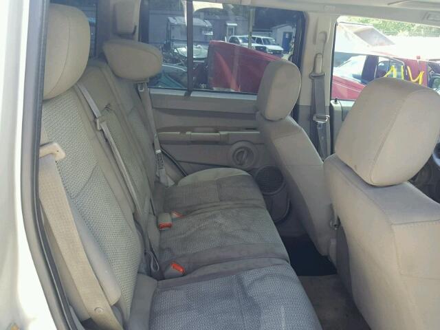 1J8HG48P77C633037 - 2007 JEEP COMMANDER SILVER photo 6