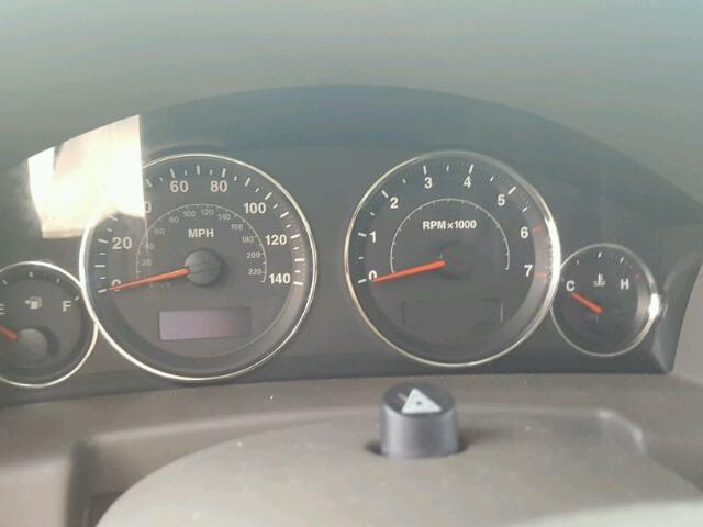 1J8HG48P77C633037 - 2007 JEEP COMMANDER SILVER photo 8