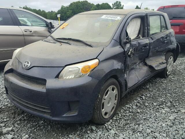 JTKKU10498J031154 - 2008 TOYOTA SCION XD BLUE photo 2