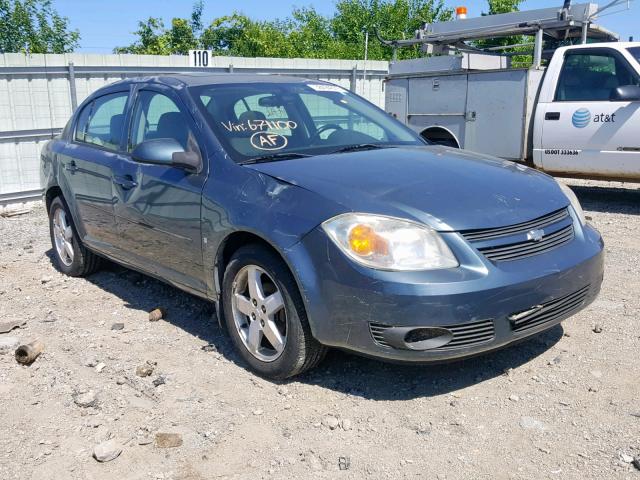 1G1AL58F067671100 - 2006 CHEVROLET COBALT LT BLUE photo 1