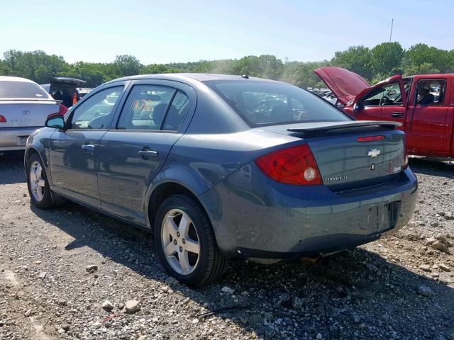 1G1AL58F067671100 - 2006 CHEVROLET COBALT LT BLUE photo 3