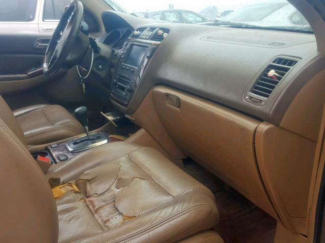 2HNYD18631H543713 - 2001 ACURA MDX TOURIN GOLD photo 5