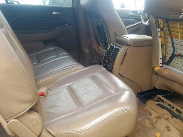 2HNYD18631H543713 - 2001 ACURA MDX TOURIN GOLD photo 6