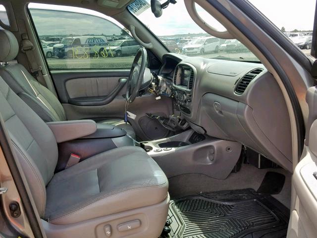 5TDBT48A36S271533 - 2006 TOYOTA SEQUOIA LI GRAY photo 5