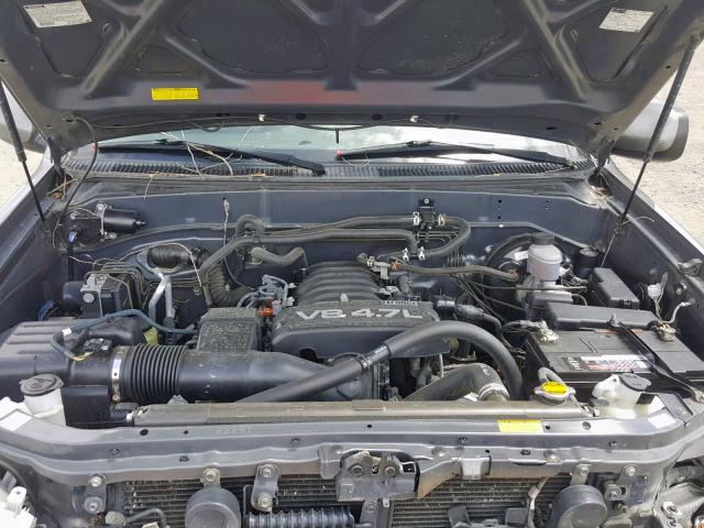 5TDBT48A36S271533 - 2006 TOYOTA SEQUOIA LI GRAY photo 7