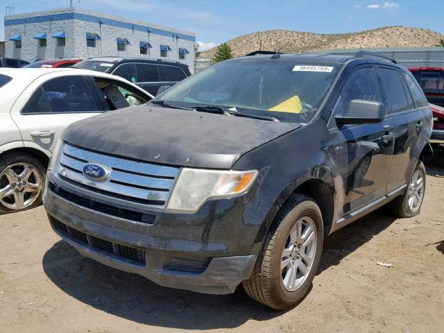 2FMDK36C47BB03828 - 2007 FORD EDGE SE BLACK photo 2