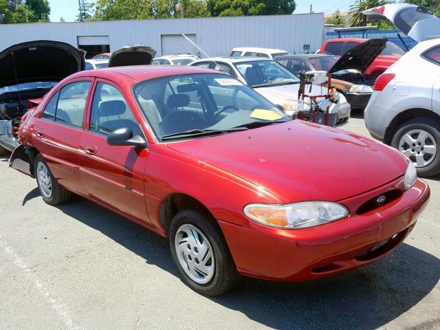 3FAFP13P9YR179841 - 2000 FORD ESCORT RED photo 1