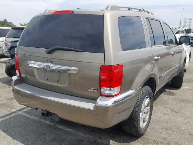 1A8HX58287F526734 - 2007 CHRYSLER ASPEN LIMI BEIGE photo 4