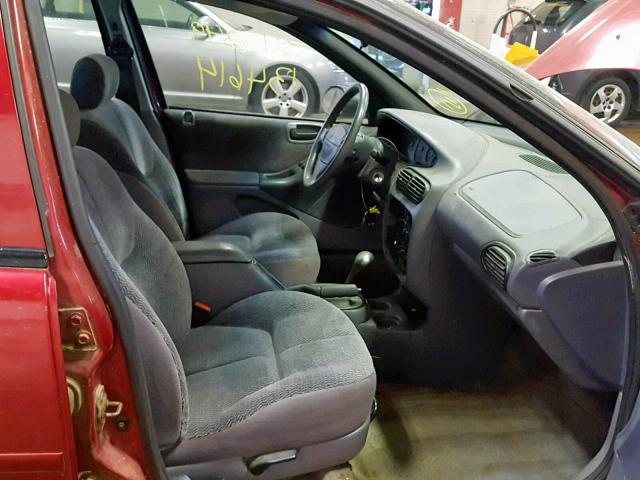 1B3EJ46XXVN514660 - 1997 DODGE STRATUS RED photo 5