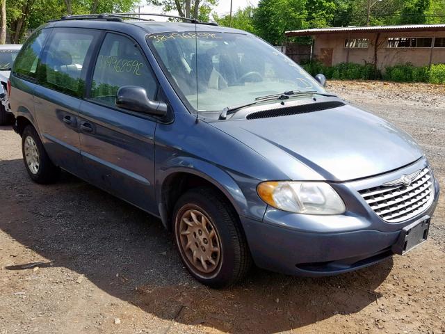 1C4GJ25382B576047 - 2002 CHRYSLER VOYAGER BLUE photo 1