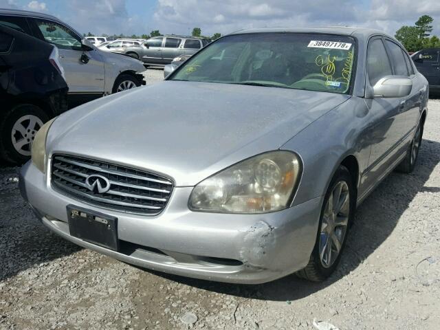 JNKBF01A43M102329 - 2003 INFINITI Q45 SILVER photo 2