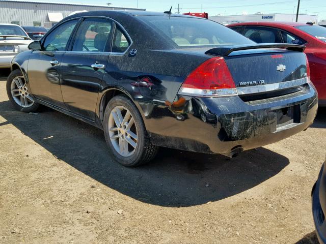 2G1WU583689186809 - 2008 CHEVROLET IMPALA LTZ BLACK photo 3