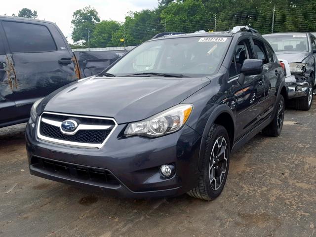 JF2GPAKC8D2814531 - 2013 SUBARU XV CROSSTR GRAY photo 2