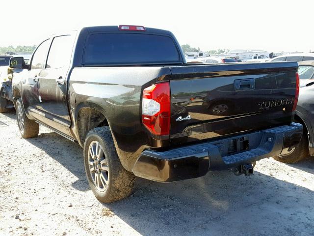 5TFAY5F19KX813874 - 2019 TOYOTA TUNDRA CRE BROWN photo 3