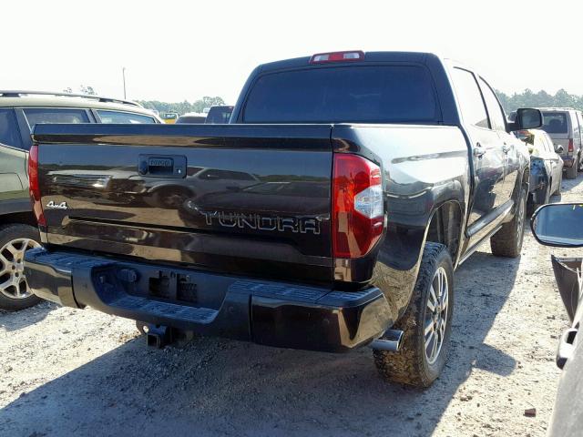 5TFAY5F19KX813874 - 2019 TOYOTA TUNDRA CRE BROWN photo 4