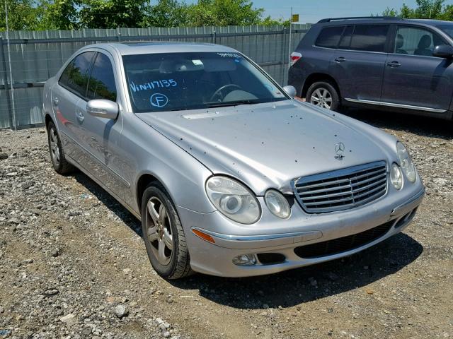 WDBUF65J13A117135 - 2003 MERCEDES-BENZ E 320 SILVER photo 1