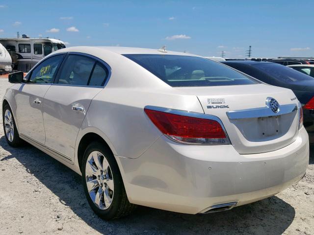 1G4GF5E36CF345544 - 2012 BUICK LACROSSE P WHITE photo 3