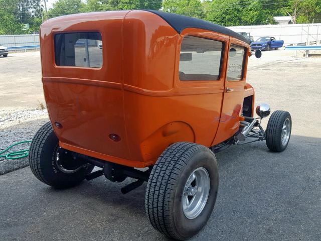 CA497360 - 1929 FORD A ORANGE photo 4