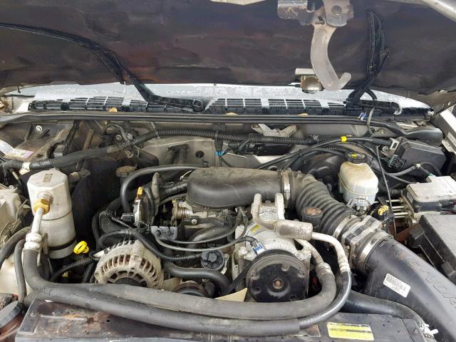 1GNDT13W012175635 - 2001 CHEVROLET BLAZER GOLD photo 7