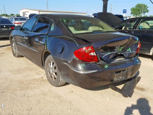 2G4WD582681197706 - 2008 BUICK LACROSSE C BROWN photo 3