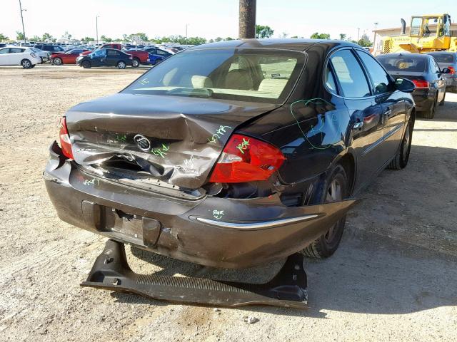 2G4WD582681197706 - 2008 BUICK LACROSSE C BROWN photo 4