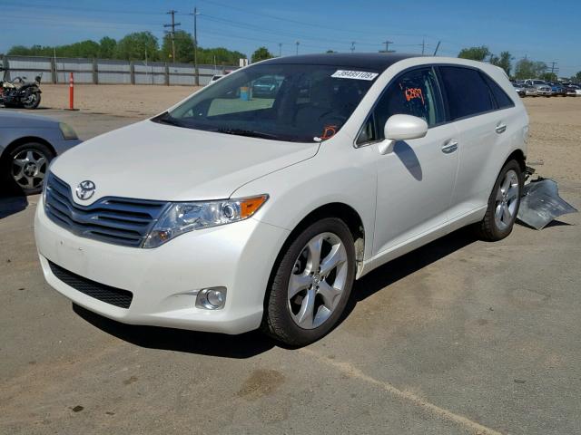 4T3ZK11A89U012730 - 2009 TOYOTA VENZA WHITE photo 2