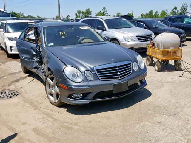 WDBUF56X79B362005 - 2009 MERCEDES-BENZ E 350 BLUE photo 1